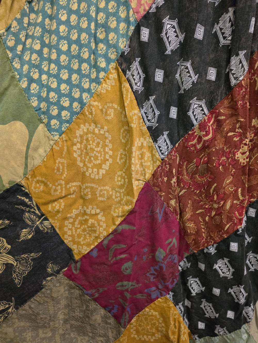 Boho Patchwork Sundress - Multi - Picture 3 of 3